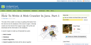 Java Website Crawler Tutorials | Potent Pages